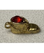 Vintage Baby Shoe Booty Pendant Charm Jeweled Birthstone CHARMS - €6,12 EUR