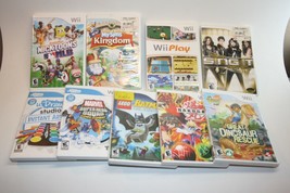 9 Wii-uDraw Studio/Marvel/Lego Batman/Bakugan/Diego/Nicktoon&#39;s MLB/My Sims/Play - £15.76 GBP