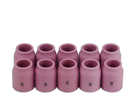 Riverweld Tig Gas Lens Alumina Nozzle Ceramic Cup 53N61S (#8 1/2&quot;) Fit Pta Db Sr - £9.14 GBP