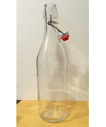 33.75 Oz Giara Glass Bottle with Stopper Caps, Carafe Swing Top Bottles - £7.47 GBP