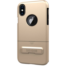 Seidio Surface Hard Case for Apple iPhone X XS with Magnetic Kickstand Gold - $13.46