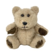 Vintage Teddy Bear Jointed Arms and Legs Mohair Beige Brown No Tush Tag - £23.34 GBP