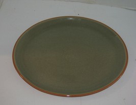 Vintage Denby Sage Green Fire Large Oval Meat Serving Platter Made in England - £62.51 GBP