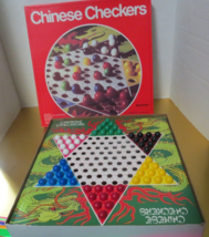 Vtg 1992 Pressman Chinese Checkers Board Game Complete #2053 - £8.29 GBP