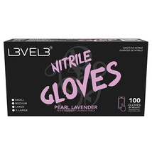 L3VEL3 Nitrile Pearl Lavender Touch Screen Gloves - 100ct - $24.00