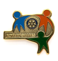 Rotary Shares Rotary International Club Theme 2007 -2008 Enamel Pin Frat... - £10.34 GBP