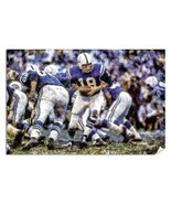 Johnny Unitas Indianapolis Colts NFL Football Hall of Fame Art Print 3MC1 - $34.67 CAD+