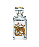 VISTA ALEGRE - Golden Pig - Whisky Decanter - Handmade Crystal - £316.02 GBP