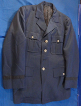 4 Button Mens Jacket Coat Uniform Dress Blue Officer Cadet Usaf Air Force 45ML - £45.69 GBP