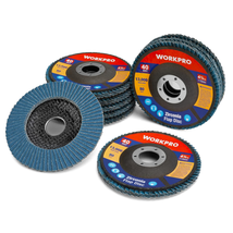 10-Pack Flap Discs, 4-1/2-Inch, Arbor Size 7/8-Inch, T29 Zirconia Abrasive Grind - £21.86 GBP