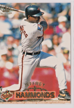 Jeffrey Hammonds Baltimore Orioles Outfield 1996 Pacific CROWN Card # 235 - $2.12