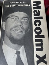 Février 1965: The Final Discours Par Malcolm X Couverture Rigide 1992 Rare - £33.30 GBP
