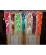 hair extensions (new lower price) on a head band many bright colors (pic... - $29.00