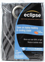 Eclipse Energy Saving One Grommet Panel Tremont Geometric Weave 42 In X ... - $20.99