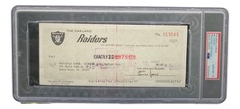 Al Davis Firmado Oakland Raiders Banco Cuadros #13543 PSA/DNA Joya MT 10 - £466.66 GBP