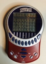 Radica Big Screen Free Cell Solitaire Handheld Game Illuminated 2003 Tested - £15.48 GBP