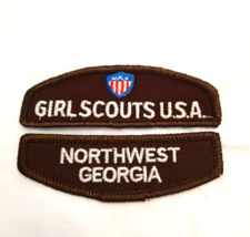 Brownie Girl Scout Council ID USA Northwest GA Vest Patch Sewn Embroider... - $3.77