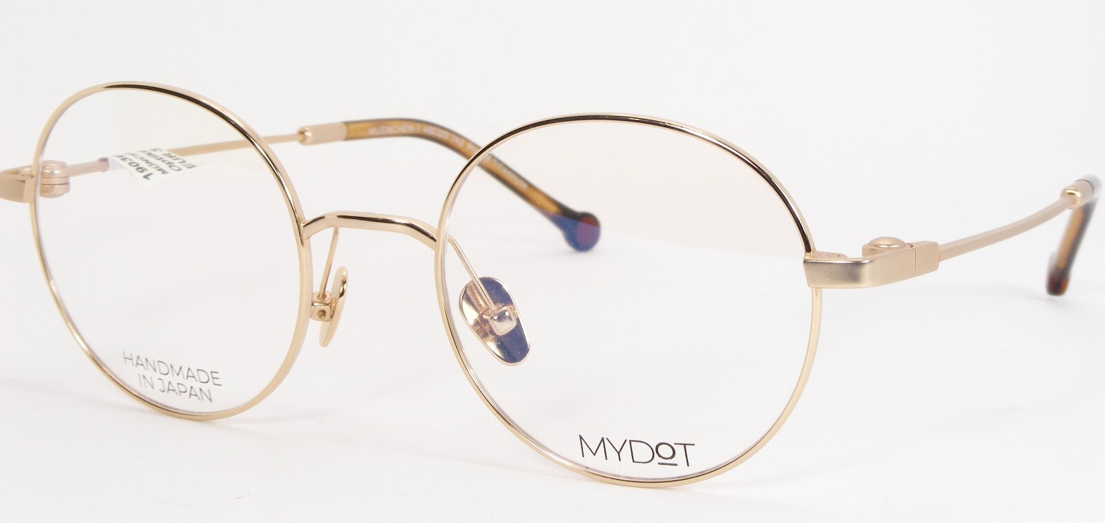 MyDot MUENCHEN-1 Gold Einzigartig Pure Titan Brille 48-20-142mm Japan - $238.03
