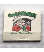 GuadalaHARRY’S Vintage Matches Matchbook Mexican Restaurant Chicago Illi... - $14.34