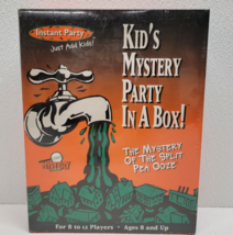 NEW Sealed Vintage Kid&#39;s Mystery Party In A Box! Mystery of Split Pea Ooze Game - £9.21 GBP
