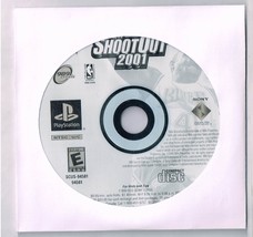 NBA ShootOut 2001 Video Game Sony PlayStation 1 disc Only - £15.25 GBP