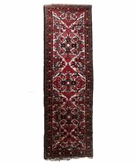 Handmade antique Persian Malayer runner 2.8&#39; x 8.8&#39; (87cm x 270cm) 1930s... - $1,106.22 CAD