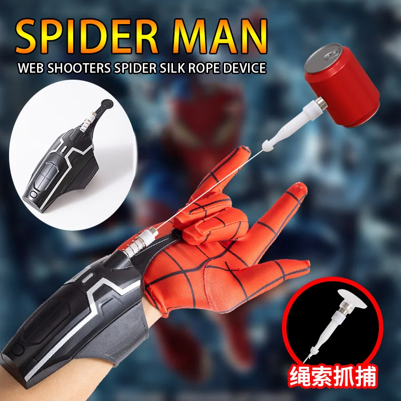 2023 Fully Automatic Spider-man: Far From Home Spiderman Web Shooters Spider - £12.03 GBP+