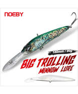 Noeby Trolling Minnow Fishing Lure 18cm 90g Sinking Big Game Wobblers Ar... - £8.87 GBP