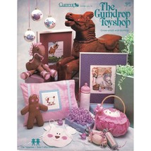 Vintage Pattern Book, Gumdrop Toyshop VAC24, Current Cross Stith and Quilting - $11.65