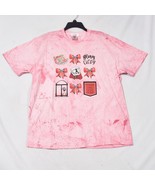 UGA University of Georgia Women&#39;s Pink Tie Dye Tee Shirt Size XL - $470.94 MXN