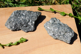 Silver Mica Schist Set of Two Sparkly Specimens to Uplift Energy High Vibrations - £12.58 GBP