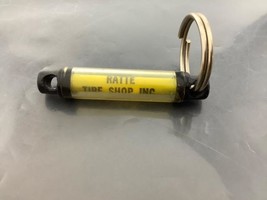 Vintage Promo Keyring Ratté Tire Shop Keychain Quebec City Ancien Porte-Clés - £6.51 GBP