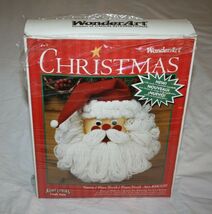 Wonder Art Santa Christmas Craft SK100 Easy Project New Open Kit Aunt Ly... - $10.40