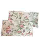 Colonial Williamsburg Palace Courtyard Floral King Pillowcases Cottagecore - $47.37 CAD