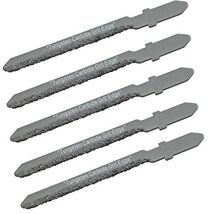 Fiberglass T Shank Scroll Jigsaw Blades Set 5 Carbide Grit Jigsaw Blades... - $14.84+