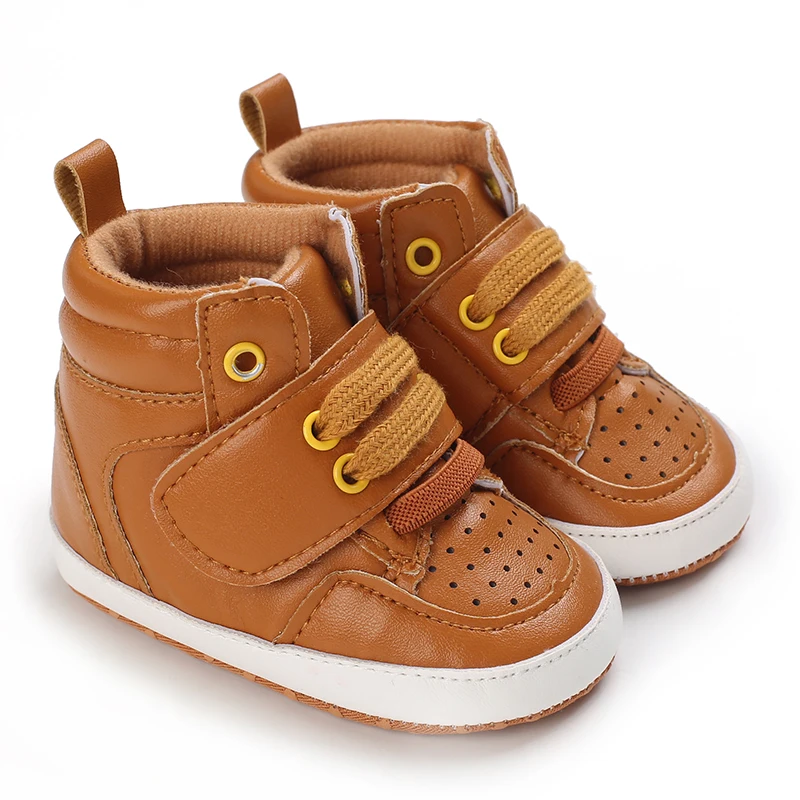 Newborn Baby Shoes Brown Themed Multicolor Boys and Girls Shoes Casual  Soft Sol - £112.03 GBP