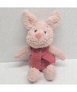 Barefoot Dreams Disney Winnie The Pooh Piglet With Scarf 8.5&quot; Pink Plush - €42,71 EUR