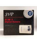 SVP 6 In 1 Slim Digital Camera 8MP 4X Digital zoom 2”LTPS Display SD/MMC - £15.89 GBP