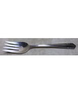 Art Deco 1934 Malibu Silverplate 8&quot; Cold Meat Serving Fork Wm A Rogers O... - £6.33 GBP