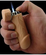 Novelty Real Look &amp; Feel Penis Dick Torch Lighter / Lighter / Smoke / Ha... - $36.00