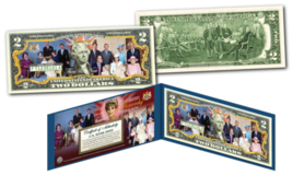 British Monarchy / Royal Family Diana Elizabeth Then &amp; Now Official U.S. $2 Bill - £11.05 GBP