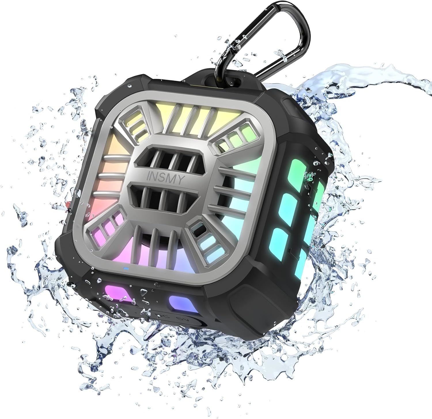 Insmy Shower Bluetooth Speaker, Ip67 Waterproof Portable Small Wireless,... - $39.95
