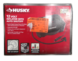 USED - Husky Inflator with Auto Shut Off 12V 1009-549-875 (Read!) - £22.90 GBP