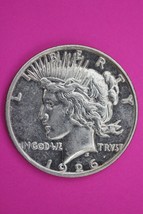 High Grade 1926 D Liberty Peace Silver Dollar San Francisco Mint Nice Luster 210 - £63.52 GBP