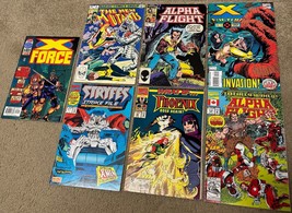 Marvel Comics 7 Book Lot ~ X-Men X-Force Alpha Flight New Mutants Stryfe #1 - £19.54 GBP