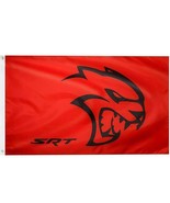 Dodge Hellcat Flags Challenger SRT Racing Car Show Garage Man Cave New U... - $16.00