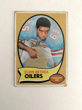 1970 Topps #43 Elvin Bethea (HOF) Houston Oilers Rookie NFL Football Card - £4.73 GBP