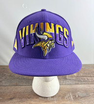 Minnesota Vikings New Era 59Fifty Fitted Baseball Hat Purple - Size 7 5/8 - £23.25 GBP