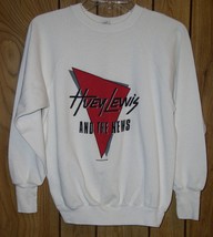 Huey Lewis Concert Tour Sweatshirt Vintage 1984 Long Sleeve Signal Tag M... - £129.95 GBP