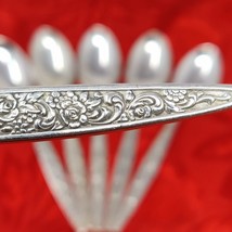 6X ONEIDA Community Silverplate  Tangier TeaSpoons 6 1/4&quot; - $24.98